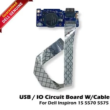 Genuine Dell Inspiron 5570 5575 USB SD Card Reader IO Circuit Board ODD 5VKJG