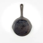 Wagner's 1891 Original 8" Cast Iron Skillet with Double Spouts, Made in USA