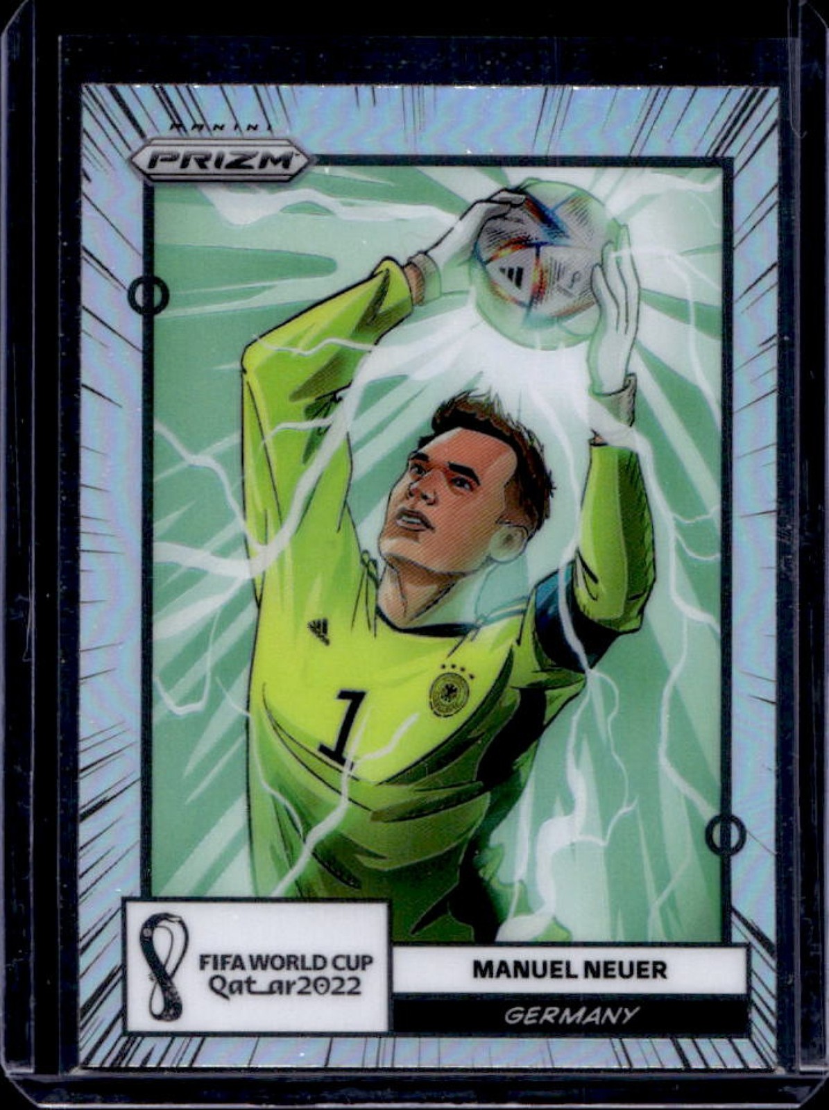 2022 Prizm World Cup Manuel Neuer Manga #9 Germany