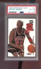 1998-99 Hoops #13 Michael Jordan Shout Outs Insert PSA 8 Graded Card NBA 98-99