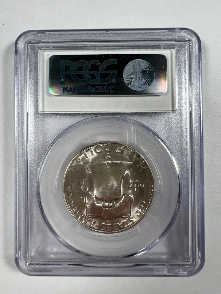 1954-S Franklin Half Dollar – PCGS MS64 – Brilliant Uncirculated - Image 2 of 2