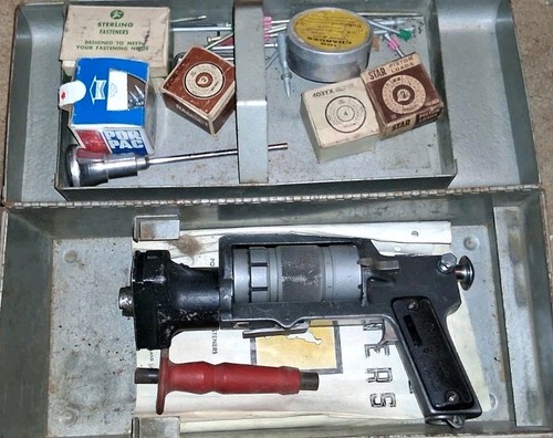 Vintage Columba-Matic 8 Powder-actuated Tool Manufactured by Columbia. works