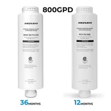 MIZUDO Replacement Filter, Replacement for *Megaflo Mini 800GPD Reverse Osmosis
