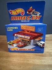 1987 Hotwheels Sto & Go Drive & Eat NIB Vinta...