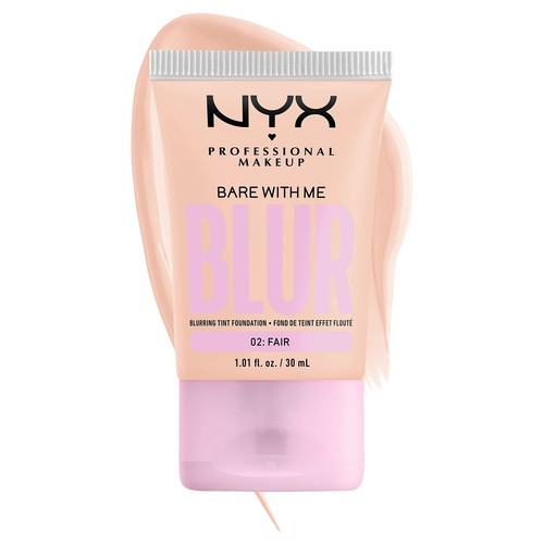 NYX PROFESSIONAL MAKEUP Bare With Me Blur Skin Tint Foundation Make Up with M... - Picture 7 of 9