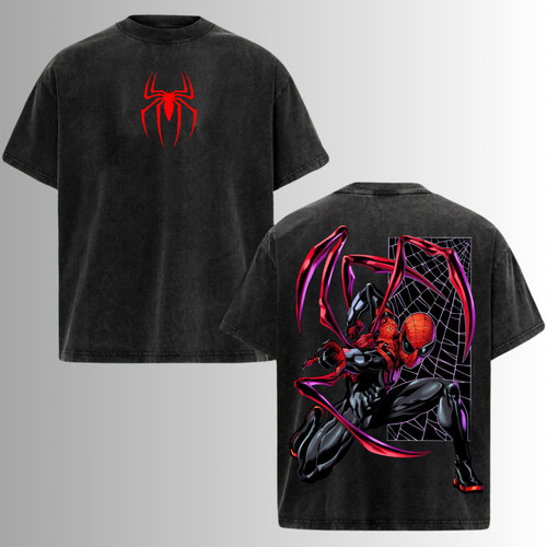 (Gift Birthday Ideas) Spider-Man Shirt Heavy Cotton Marvel Comics Graphic Tee