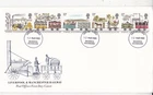 GB 1980 Liverpool & Manchester Railway FDC Galashiels cancel unaddressed enc VGC