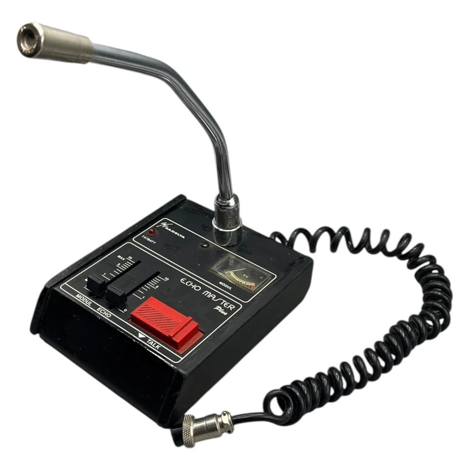 Sadelta Echo Master Plus Classic Standmikrofon CB AFU Verstärkermikrofon Mikro - Bild 3 von 4