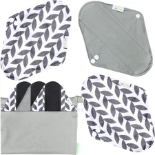 Reusable Menstrual Pads - Reusable Sanitary Pads | Reusable Panty Liners | Soft 