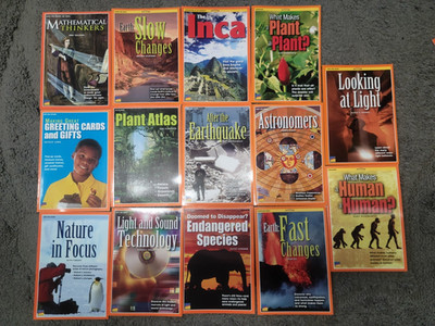 * Lot of 29 Benchmark Education Social Studies & Science Books Homeschooling