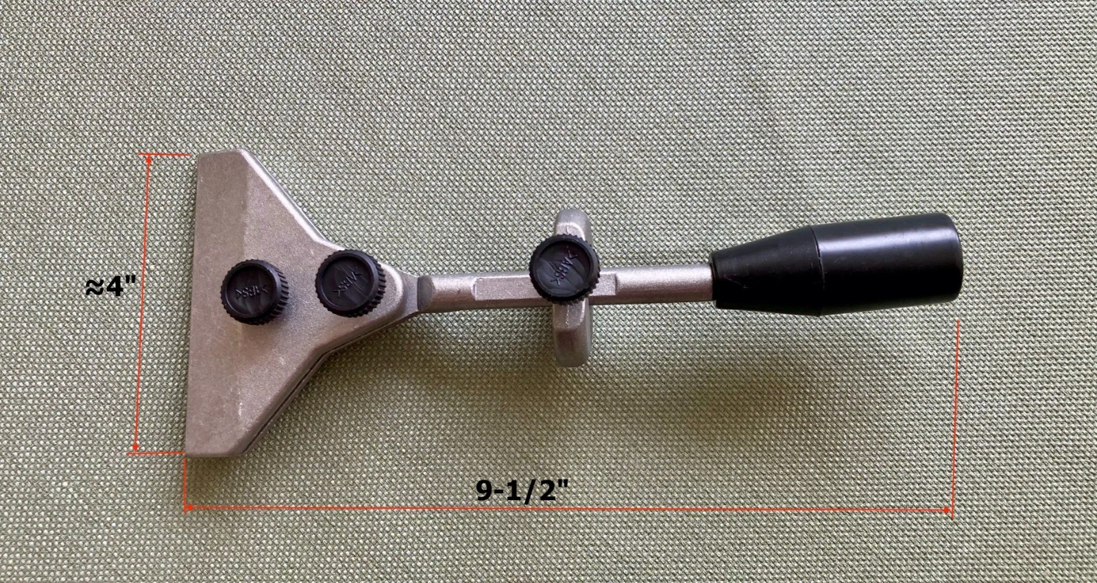 Large Knife Holding and Centering jig for 8" and 10" Wet/Dry Sharpening Systems