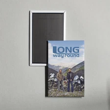 Long Way Round (Special Edition) Mini TV Show Poster Fridge Locker Magnet