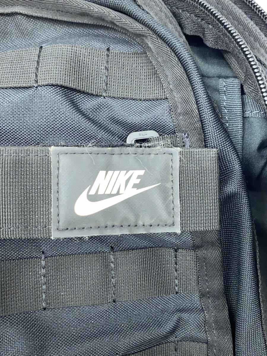 NIKE Backpack Rucksack Polyester Black Solid Colo… - image 5