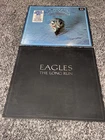 LOT 2 THE EAGLES LP RECORDS THE LONG RUN and GREATEST HITS