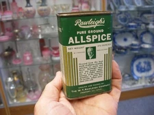 Vintage Spice Tin - Rawleigh's 3 1/4 oz Allspice