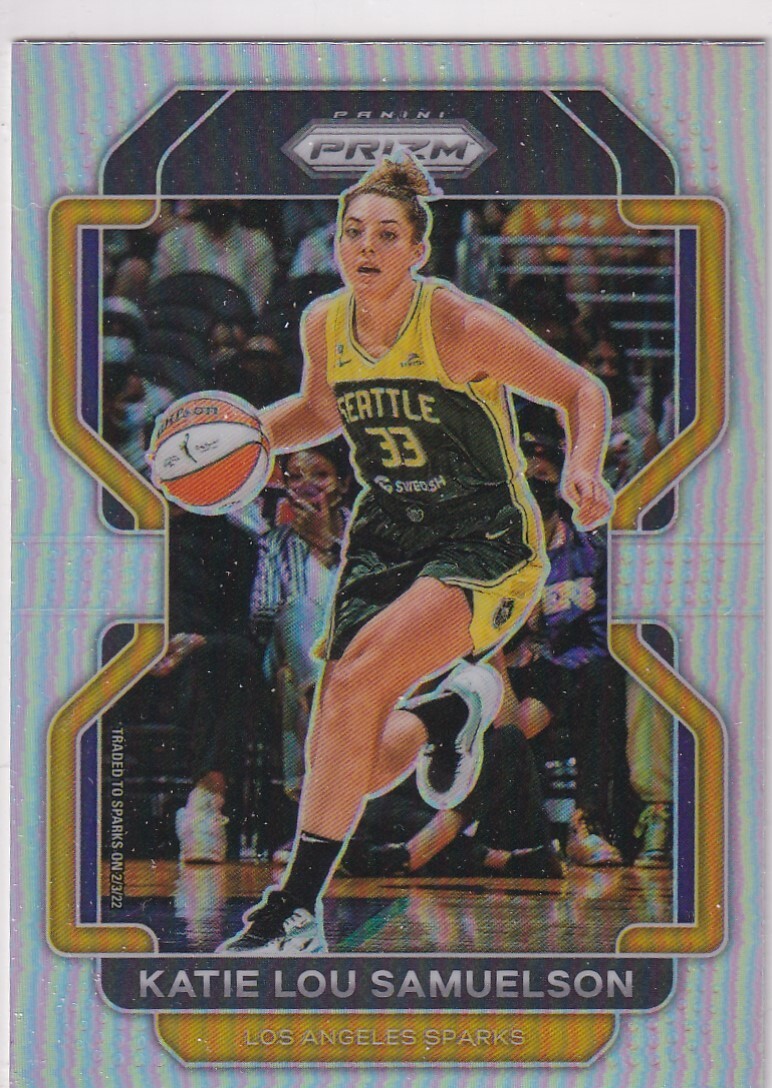 2022 Panini WNBA Prizm Silver Refractor #18 Katie Lou Samuelson - Main Image
