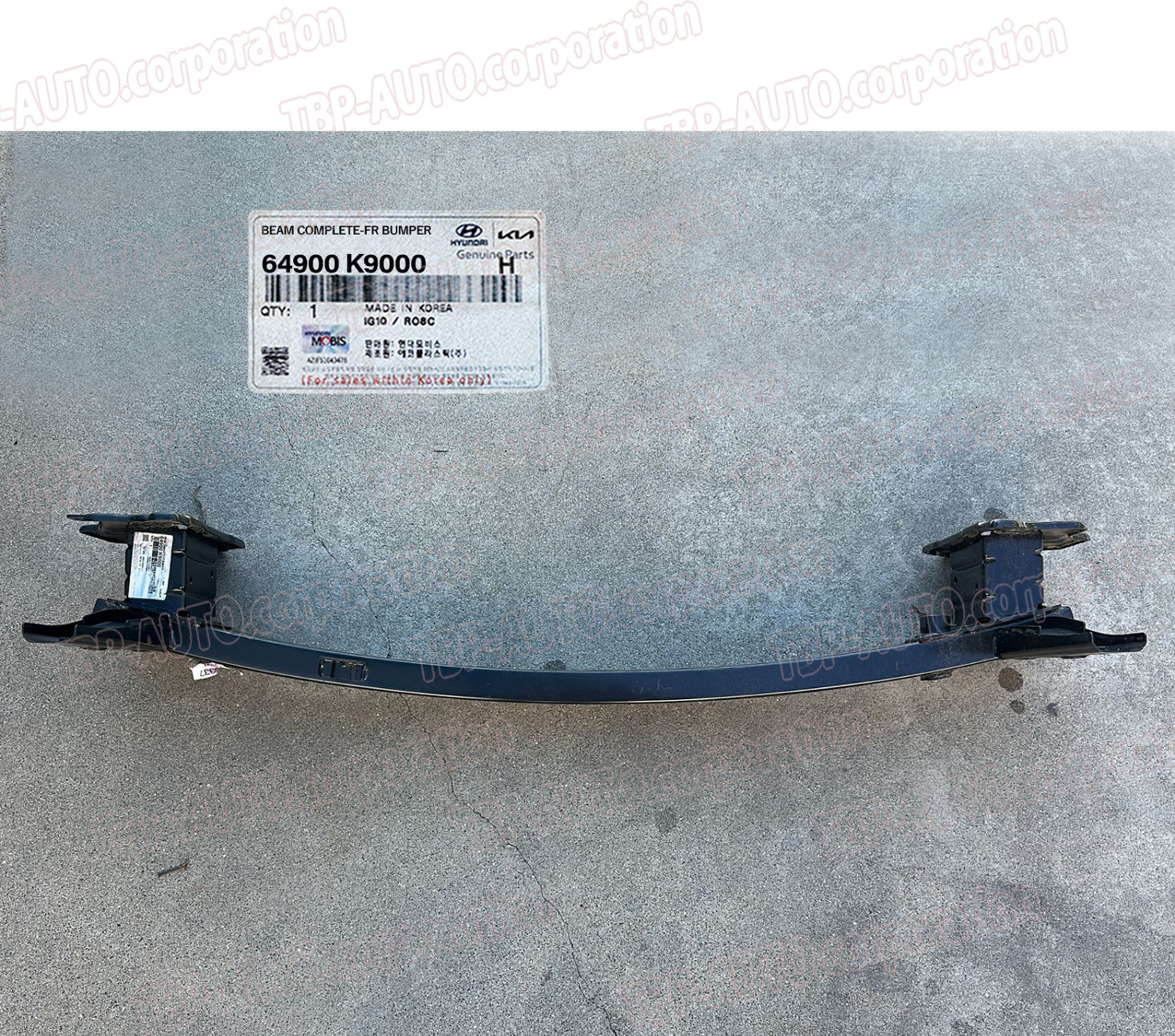 GENUINE ® Front Bumper Impact Bar For 2018-2022 Hyundai Veloster N 64900K9000