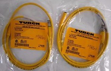 Turck PKG 3-1-PSG 3M U2-02722 Straight Fem to Male Picofast Conn. 3m (Lot of 2)