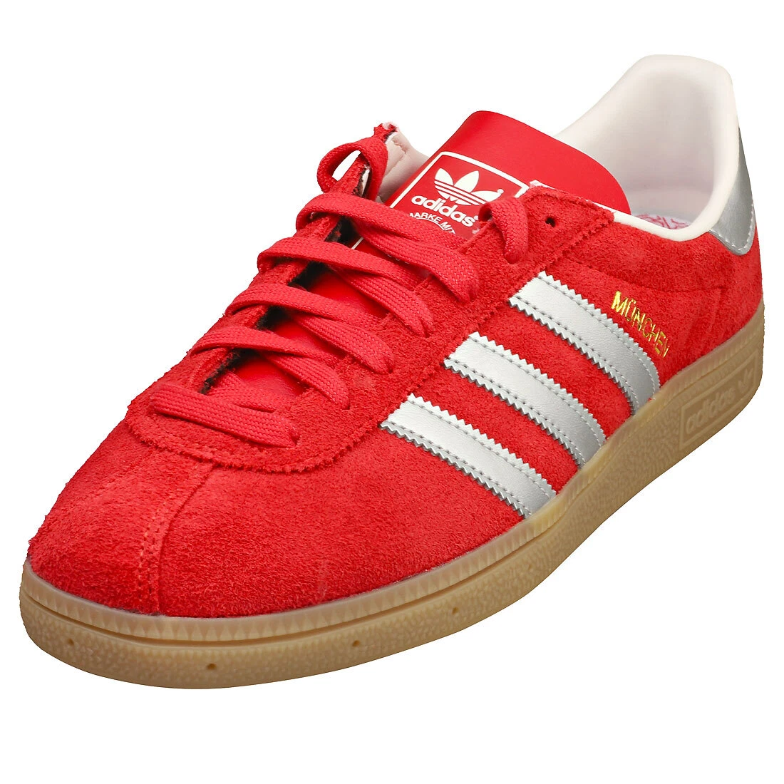 Adidas red mens trainers hotsell