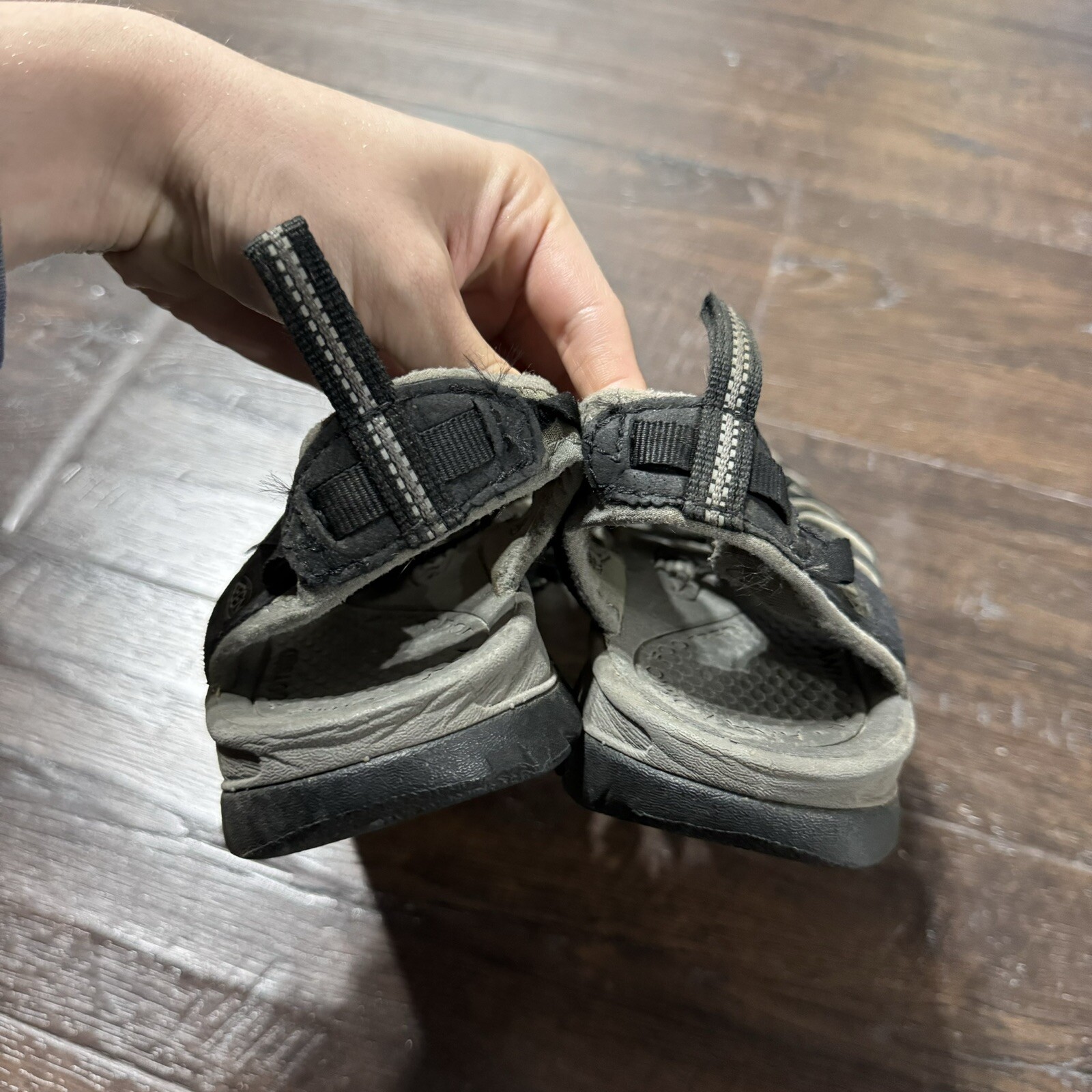 Scarpe sandali donna Keen Whisper nero grigio impermeabili sport escursionismo misura 7 5