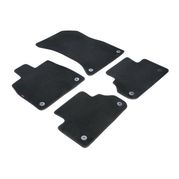Set FußMatten Nach Maß Aus Teppichboden FüR Audi Q5 2017-2024-image