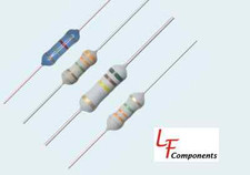 1.0K Ohm 1 Watt 5 Metal Oxide Resistor 10 Piece Lot 281-1.0K-RC