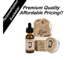 Hand Crafted Beard Conditioning Kit - Beard Oil - Beard Balm - Soap - 8 Scents