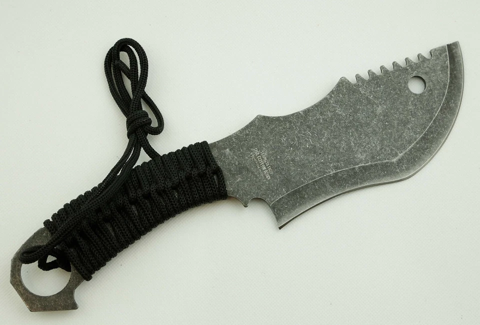 CUCHILLO SUPERVIVENCIA MACHETE CAZA TÁCTICO RASTREADOR SOBREVIVIENTE 10" FUNDA HOJA FIJA Foto 2 de 4