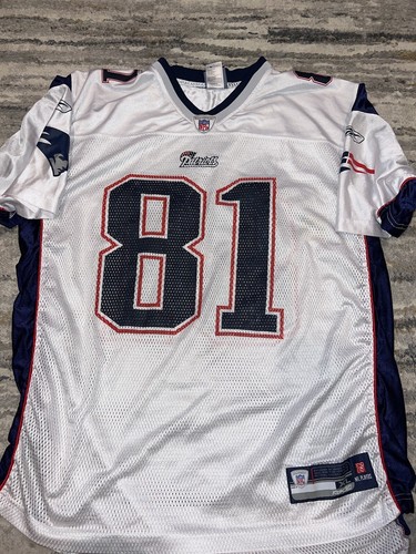 Reebok NFL Mens New England Patriots Randy Moss Jersey Size XL - Picture 2 of 7