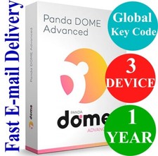 Panda Dome Advanced 3 Device / 1 Year Unique Global Key Code 