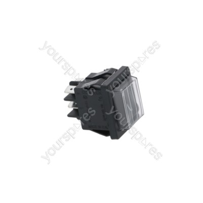 Bipolarer Schalter schwarz 16A 250V für CAB, Conti, Lainox & Santos