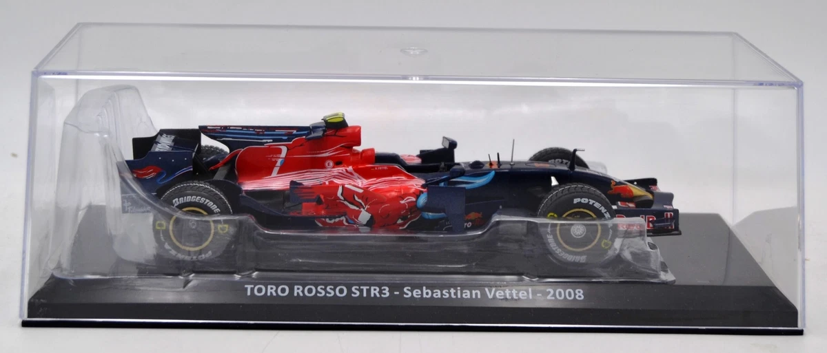Atlas 1/43 - 31 Toro Rosso STR3 2008 Sebastian Vettel Italian Atlas 1/43 - 31 Toro Rosso STR3 2008 Sebastian Vettel Italian