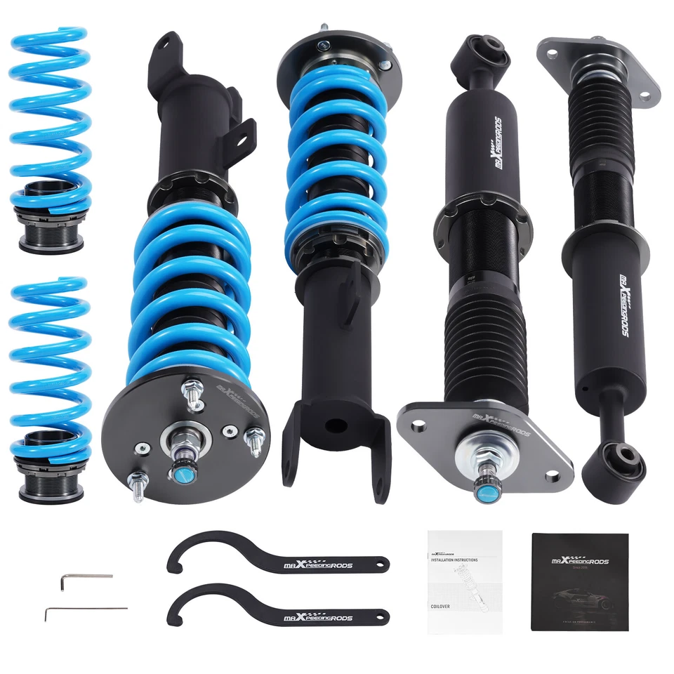 Coilover Performance per Chrysler 300C Dodge Charger 11-22 Molle Bobine Puntoni - Immagine 2 di 4