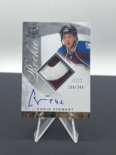 2008-09 Upper Deck The Cup /249 Chris Stewart #87 Rookie Auto RC Patch RPA