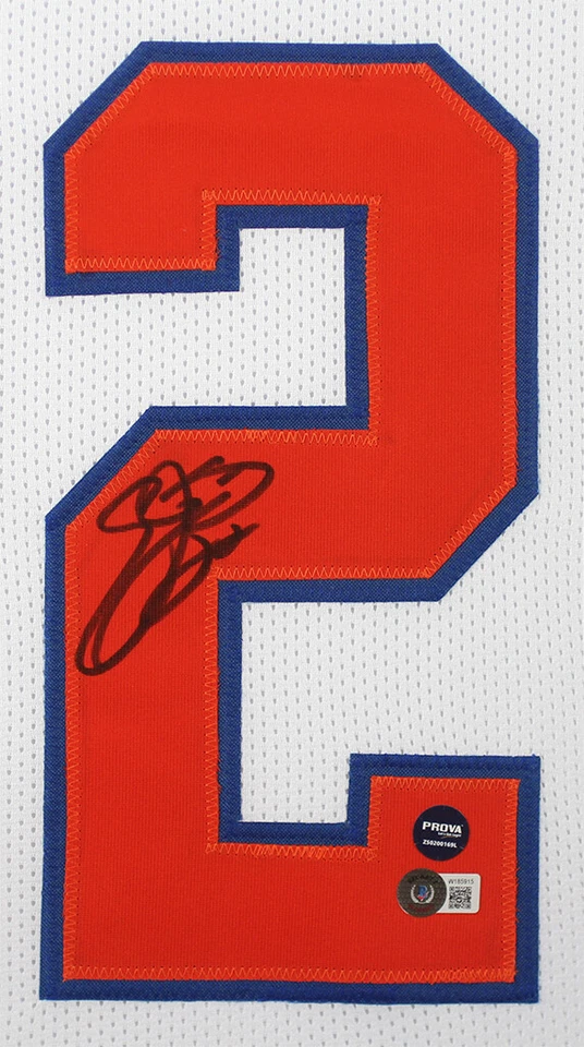 Emmitt Smith Autographed & Framed White Florida Jersey Auto Beckett COA - Image 2 of 4