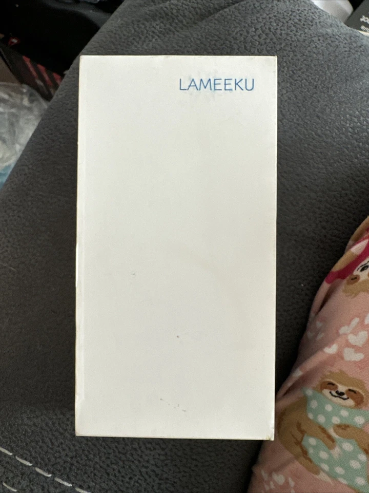 Funda tipo billetera Lameeku para iPhone XS/X (azul cian) Foto 4 de 4
