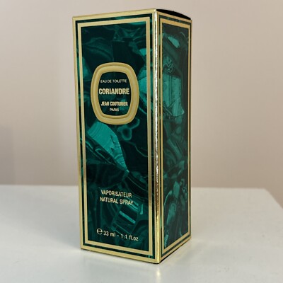 Jean Couturier CORIANDRE Eau de Toilette Spray 1.1oz/33ml NEW & SEALED