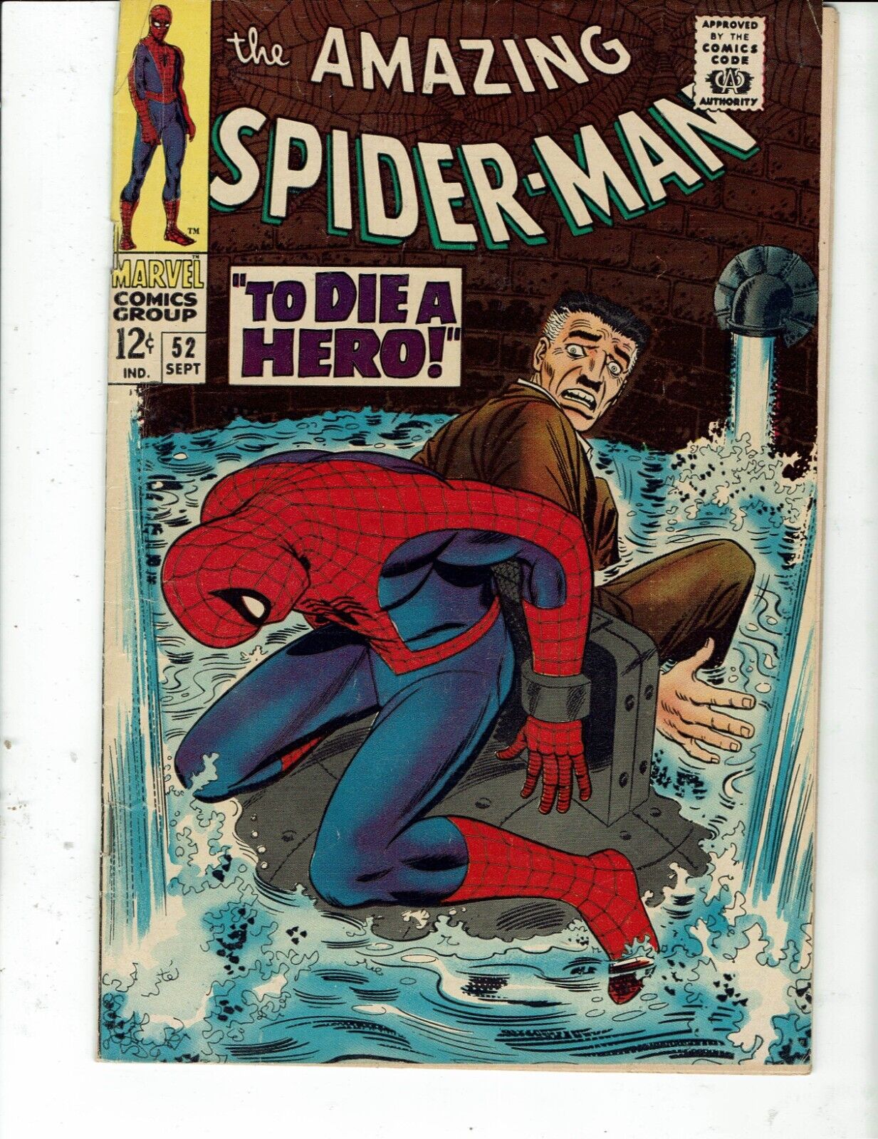 Amazing Spider-Man #52 - 3rd App Kingpin - Marvel Comics  FINE- 5.5