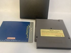 StarTropics (Nintendo NES, 2000) GAME CARTRIDGE AND MANUAL ONLY