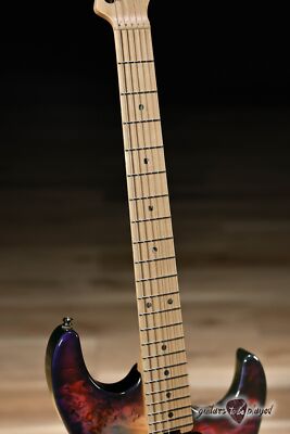ESP Japan Original Snapper CTM Poplar Burl Maple Neck – Nebula