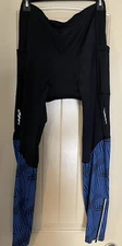 Baleaf Men's Cycling Leggings Blue Size Large