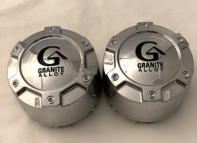 Granite Alloy Chrome Wheel Center Cap (QTY 4) # A89-0401G