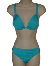 Cole of California blue molded cup bikini size M swimsuit new