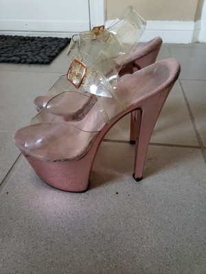 SKY PLATFORM DANCER STRIPPER HEELS 
