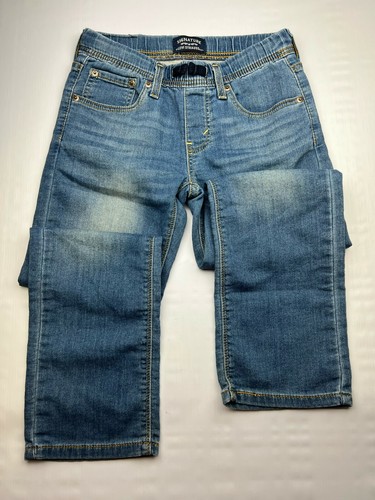 Blue Jeans Elastic Waist Tie 