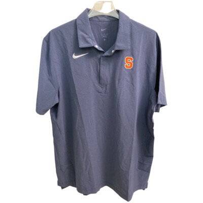 Nike Dri-Fit Syracuse Orange Navy Short Sleeve Shirt Size XL NEW