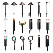 LED Landscape Path Light, AC/DC 12V Low Voltage Outdoor Garden Lighting