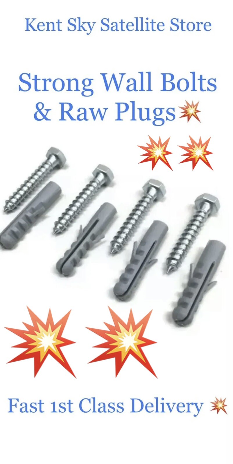 MK3 MK4 ZONE 1 SKY SATELLITE DISH WALL BRACKET MOUNT & SCREWS FIXING