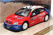 Vitesse 1/43 Scale 43216 - Citroen Xsara WRC #4 Rally Sardinia 2004 - Red/White