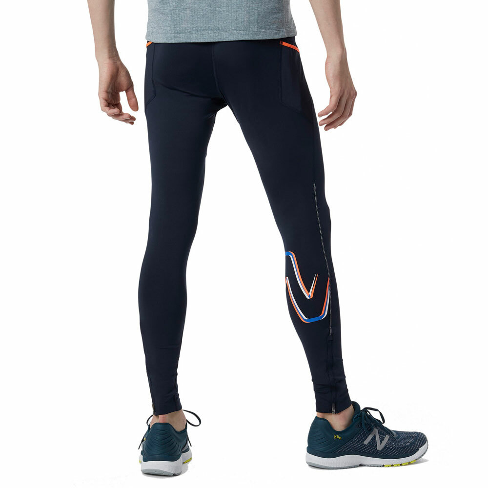 New Balance Printed Impact Run Tight Herren-Leggings Tights